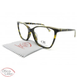 Carolina Herrera VHE835 col.0722 54 Acetato Tartaruga c/ Bege e Marrom