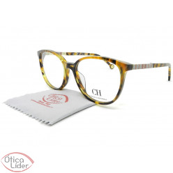 Carolina Herrera VHE839 col.0777 53 Acetato Mesclado Marrom / Âmbar