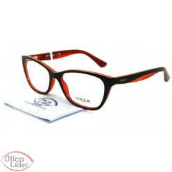 Vogue VO2961 2312 51 Acetato Preto / Vermelho