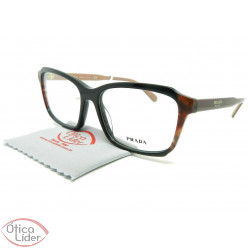 Prada HERITAGE VPR01v 495 1o1 55 Acetato Preto / Pink Havana