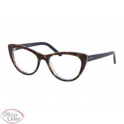 Prada MILLENNIALS VPR05x 512 1o1 53 Acetato Havana / Azul Decorado