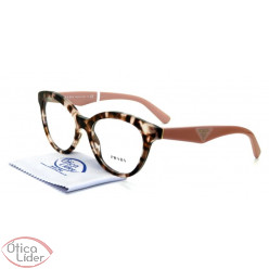 Prada VPR11r roj 1o1 52 Acetato Mesclado / Rosado